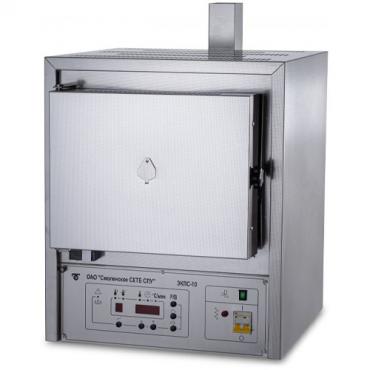 Муфельная электропечь ЭКПС-10 тип СНОЛ до 1100 (корпус - нержавеющая сталь)